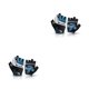 thumbnail image 1 of Greeniant Guantes de ciclismo de 2 piezas para hombre y mujer, Protector deportivo antideslizante, a prueba de golpes, antisudor, medio dedo, Type1 NO1, 1 of 6