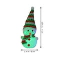 thumbnail image 2 of 3pcs LED Snowmen Night Lamp Christmas Glowing Color Change Light Xmas Party Supplies (Random Pattern), 2 of 9