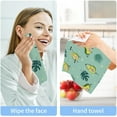 thumbnail image 5 of Dreamtimes 4PCS Avocado in Fitness Towels Cotton Washcloths Set,Quick Drying & Absorbent Soft Bathroom Hand Towel Lightweight & Portable Fingertip Towel, 5 of 5