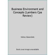 Business Environment and Concepts (Lambers Cpa Review) [Paperback - Used]