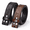Coffee & Brown-S for Waist 34"-37", variant on Unbranded Bull Black & Brown M for Waist 37"-43" 2 Pack Western Leather Belt Straps
