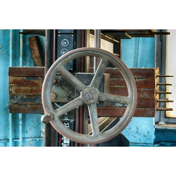 Crank Crank Wheel Rotary Wheel Handwheel Meachanik12 Inch BY 18 Inch