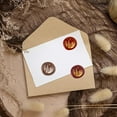 thumbnail image 6 of Forest Wax Seal Stamp Embossed Stamp Sealing Vintage Elegant Removable 1" Brass Seal Wood Handle Wedding Invitations Envelopes Gift Packing Decoration Craft Adhesive Waxing diy Tree, 6 of 9