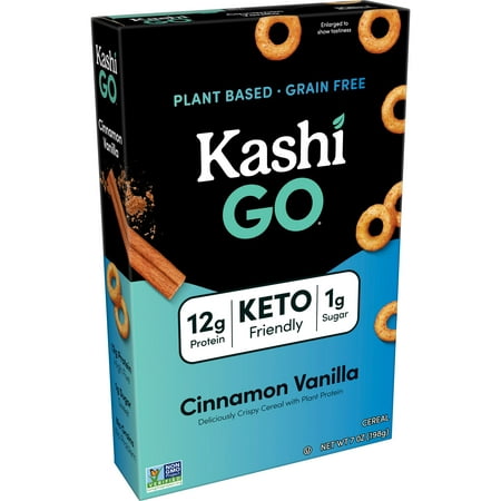 UPC 018627001164 product image for Kashi GO Breakfast Cereal, Cinnamon Vanilla, Keto Friendly Good Source of Protei | upcitemdb.com