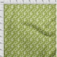 thumbnail image 3 of oneOone Polyester Lycra Light Green Fabric Florals Dress Material Fabric Print Fabric By The Yard 56 Inch Wide, 3 of 4