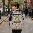 thumbnail image 3 of Uorisanigo Duck Camo Bow Kids Children School Backpack for Boys 5-10, 17 Inch Casual Rucksack with Two Side Water Bottle Pockets, Perfect for School and Sports, 3 of 7