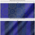thumbnail image 2 of Soimoi Cotton Poplin Fabric Stripe & Mandala Kaleidoscope Print Fabric by Yard 42 Inch Wide, 2 of 7