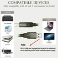 thumbnail image 4 of USB 2.0 - A-Male to B-Male Printer Cable - 32 Feet (10 Meters) High Speed Printer/Scanner/Repeater Cable, 4 of 7