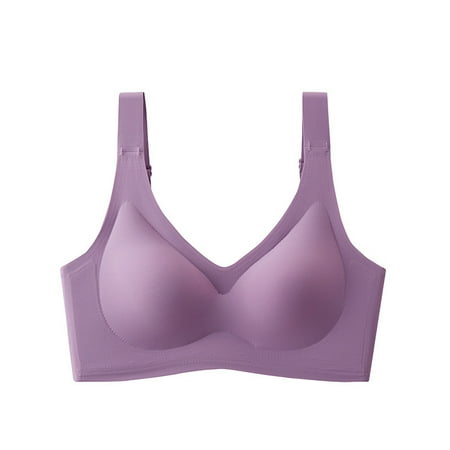 

Comfort Bralette Soft Seamless Leisure Bras Thin Comfy Lightly Daily Bras Soft Seamless Leisure For Women Girls Soft Seamless Leisure Bras Thin Comfy Lightly Daily Bras Comfort Bralette Purple XXL