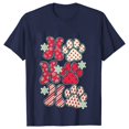 thumbnail image 4 of Camisetas divertidas de estilo navideño para mujer, ropa con estampado de pata de Ho, camisetas de manga corta a la moda, ropa de calle Harajuku Ulzzang, 4 of 5