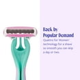 thumbnail image 3 of Skintimate Sensitive Women's 4-Blade Disposable Razors, 4 Count, 3 of 8