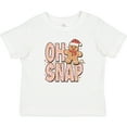 thumbnail image 3 of Inktastic Oh Snap Gingerbread Man Girls Toddler T-Shirt, 3 of 5
