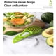 thumbnail image 4 of 3 In 1 Avocado Slicer Fruit Peeler Cutter Pulp Separator Plastic Knife Avocado Slicer, 4 of 5