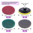 thumbnail image 3 of 32 Unids 5 Pulgadas 3 Almohadillas de Fregado de Color Diferente Taladro Powered Brush Azulejo Scrubber, 3 of 5
