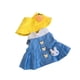 thumbnail image 5 of Vestido de Muñeca de Peluche Strade Fareast Limited con Sombrero para Muñecas de 14,96 Pulgadas, 5 of 6