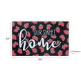 thumbnail image 2 of Mat De Sol En Caoutchouc Imprimé Sweet Home Liberry, 2 of 3