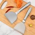 thumbnail image 1 of Sentmoon Spatula Small Spatula All Steel Hollow Handle Pancake Spatula Kitchen Pancake Spatula Cooking Spatula Cooking Spatula Steak Spatula Steak Spatula for Flipping Pancakes and Eggs, 1 of 8