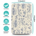 thumbnail image 5 of Washable Rubber Farmhouse Vintage Dish Drying Mats for Kitchen Counter Home Large Coffee Bar Pad Accessories and Decor for Utensils Stemware 23.5''x15.5'', 5 of 7
