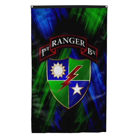 Cayyon 1/75 Regimental Flag 3x5Feet Military Banner with 2 Brass Grommets