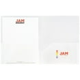 thumbnail image 5 of JAM Paper Plastic 2 Pocket POP Folders, School Folders, Clear, Bulk 144/Box, 5 of 5
