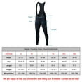 thumbnail image 5 of Santic Cycling Bib Tights Women Padded Cycling Bib Pants for women with Pocket Blue XL, 5 of 7