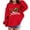 Red, variant on BaoFuBaoMei Hoodies for Boys Girls Christmas Merry Christmas Long Cuffed Sleeve Sweatshirt Tops with Pockets Loose Hooded Fall Clothes for Christmas Dinner Vacation Holiday