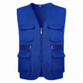 thumbnail image 6 of Kids With Pocket Boys Utility Gilets Zip Up Travel Sleeveless Jackets V Neck Vest Fishing For School Trips Camping Holiday Daily Layering,Utility Gilet Kids 7-9 Years, 6 of 9