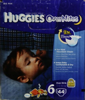 HUGGIES Overnites Diapers Big Pack (Choose Your Size) - Walmart.com