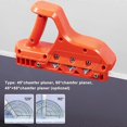 thumbnail image 2 of ABS Plasterboard Chamfering Planer Wood Edges Trimming Tool Tilt Angle Ceiling Decorative Planer with Stainless Steel Blade, 2 of 5