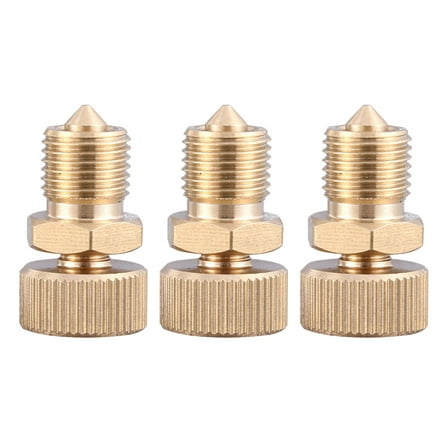 OUNONA 3Pcs Bleeder Valve Screw for High Pressure Pumps Replacement Parts