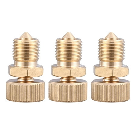 

3Pcs Copper Bleed Air Bleed Screw Safety Bleeder Spare Parts Replacement Kit For High Pressure Air Pump 30MPA Accessories