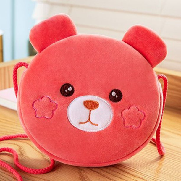 Bolso de hombro para niños y niñas, bandolera de unicornio, animales, llaves, monedero, Mini bolso de princesa