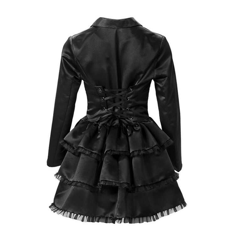 chinese dress ladies Lace-Sleeve Blazer Dress