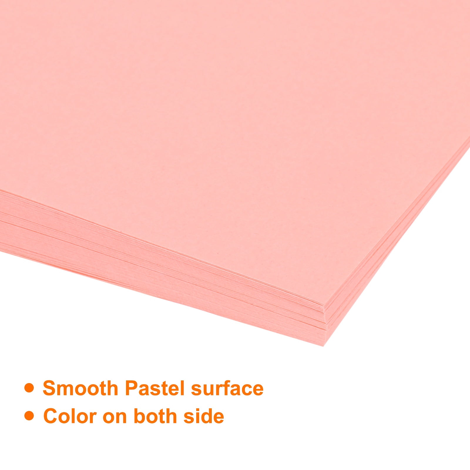 Uxcell 75 Sheets Origami Paper Double Sided 10x10 Inch(25x25cm) 70GSM Origami Paper Square Sheet Easy Fold for Beginners DIY Arts Crafts Projects, Fluorescent Pink