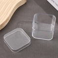 thumbnail image 3 of Small Acrylic Box Plastic Square Cube Small Plastic Square Cube Storage Containers with Lid for Candy and Tiny Jewelry, 3 of 7