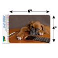 thumbnail image 6 of Boxer Puppy Dog Sleeping on Guitar Home Business Office Sign, 6 of 7