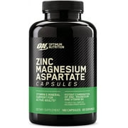 Optimum Nutrition, Zinc Magnesium Aspartate Vitamin Capsules, 180 Capsules, 60 Servings