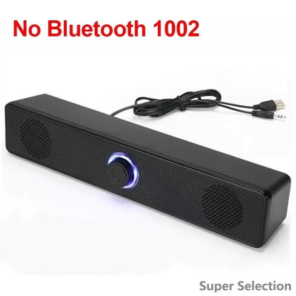 Computer Soundbar, USB Powered PC Sound Bar With Bluetooth, For Desktop Monitor & Laptop, Slim Space-Saving Stereo Speakers For Home Office, Gaming, Music
