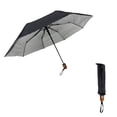 thumbnail image 1 of Sombrilla Paraguas Automática Mango Tipo Madera 53 cm negro, 1 of 10