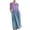 Purple, variant on Summer Plus Size Beach Dresses for Womens 2025 Fashion Sleeveless Maxi Pockets Linen Loose Baggy Kaftan Long Dress