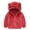 Red, variant on Vedolay Jackets Girls Jacket Fall Winter Casual Fuzzy Outwear Cozy Coat,White 6-12 Months