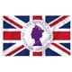 thumbnail image 1 of Bandera De Union Jack Con Ojales De Lat贸n Color Vivo 70 A帽os Gloriosos Bandera De Jubileo Decoraciones De Bandera De Jubileo De Platino Para Colgar En Fiestas De Jard铆n Al Aire Libre, 1 of 7