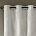 thumbnail image 4 of Home Essence Byron Ogee Knitted Jacquard Total Blackout Curtain Panel, 4 of 5