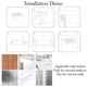 thumbnail image 3 of Bathroom Corner Storage Rack Fashion Household Holder Bathroom Storage Accessories, 3 of 5