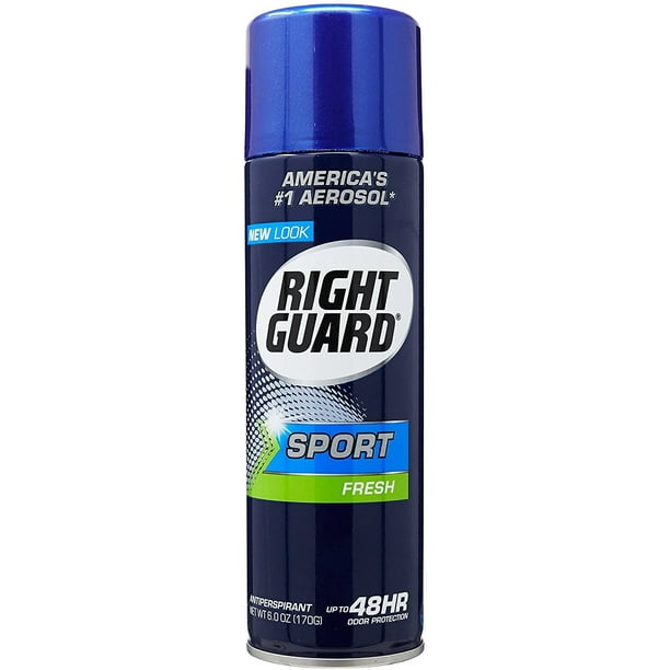 Right Guard Antiperspirant Spray, Sport Fresh 6 oz (Pack of 6