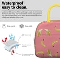 thumbnail image 3 of Lunch Bag Lunch Box for Women Reusable Insulated Lunch Bags,Water-Resistant Banana Pattern Cooler Lunch Tote Bag, Large Capacity for Work Travel Picnic, 3 of 6