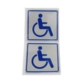 thumbnail image 1 of 1 pegatinas de señal para sil de ruedas, señalización autoadhesiva, señal de identificación, instación, accesorios para coche, lugar Zulema Pegatinas de símbolos, 1 of 7