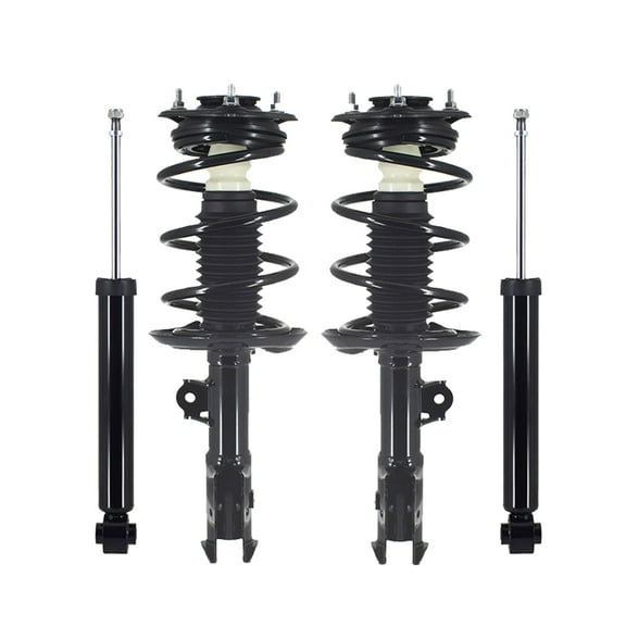 Set of 4 Front Quick Complete Strut-Coil Spring Assembly-Rear Shock Absorber For 2019-2022 Toyota Corolla