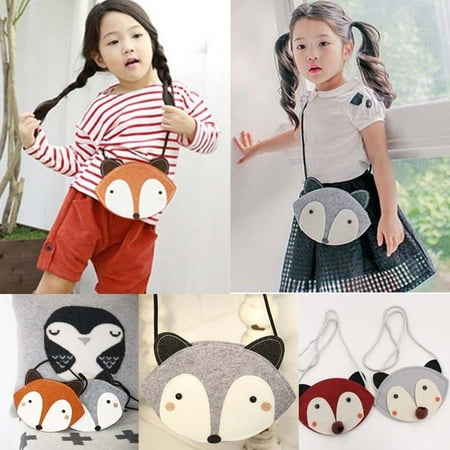 New Toddler Kids Baby Small Cartoon Fox Shoulder Bags Children S Messenger Bag Purses New Toddler Kids Baby Small Cartoon Fox Shoulder Bags Children S Messenger Bag Purses