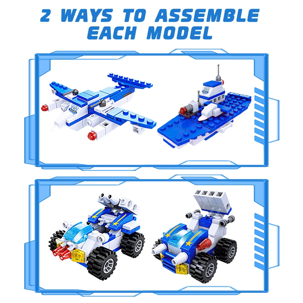51-in-1 Robot Building Kit 700PCS for Kids Building Toys Erector Set for Kids Engineering Projects Construction Building Blocks Toys Gifts for kids Kids Age 6+ Year Old